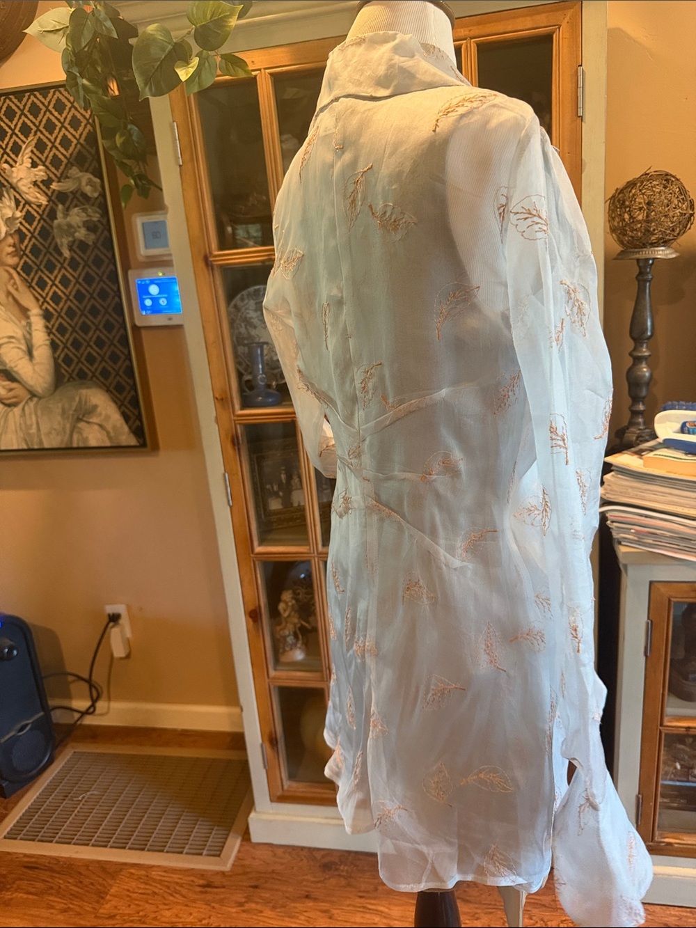 French silk dress and jacket Made in France Vintage - Picture 5 of 16
